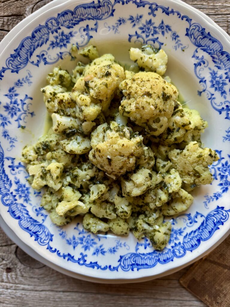Cavolfiore all'acciuga