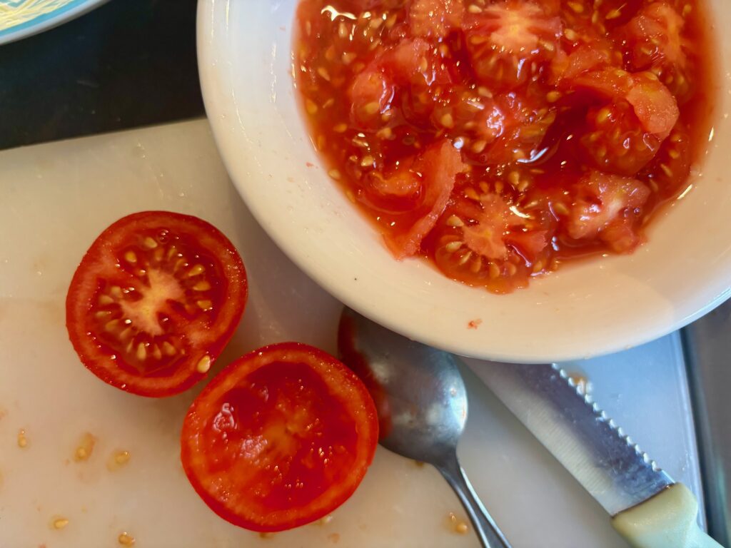 pomodori al verde (tumatiche al verde)