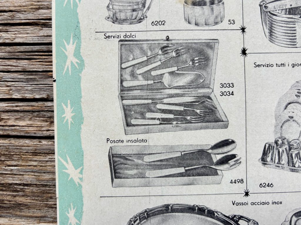 Servizio da Dolci