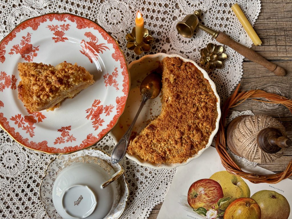 Torta di briciole di melighe