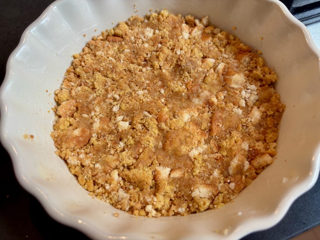 Torta di briciole di melighe