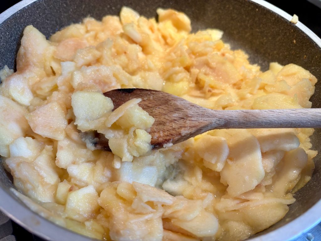Torta di briciole di melighe