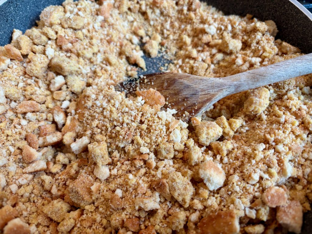 Torta di briciole di melighe