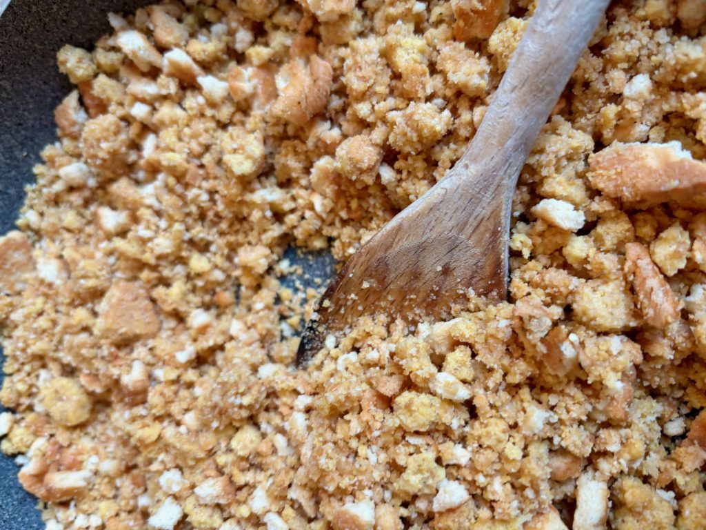 Torta di briciole di melighe 