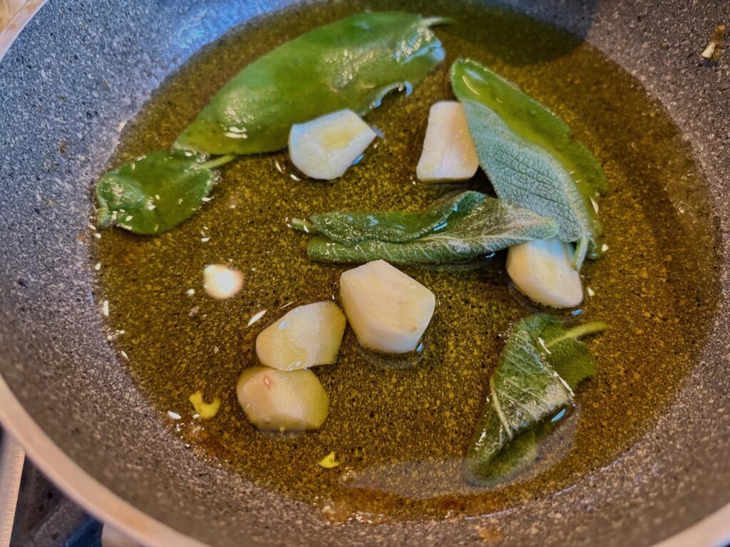 Carpione di uova e zucchine alla roerina