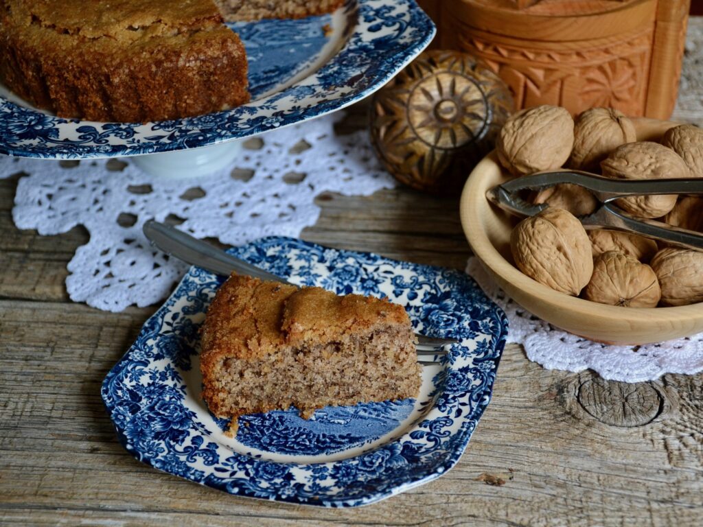 Torta di noci alla piemontese