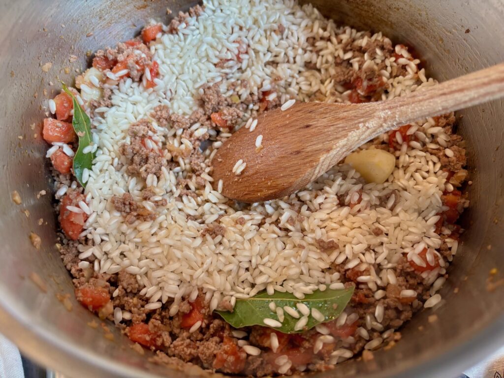 Risotto alla roerina