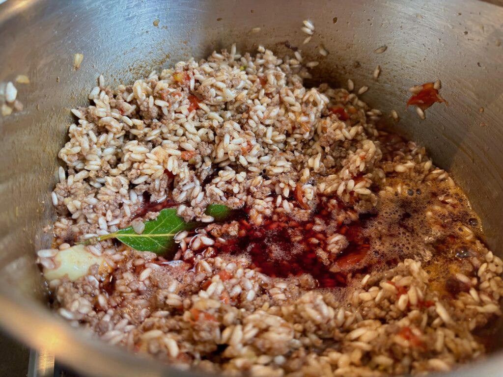 Risotto alla roerina
