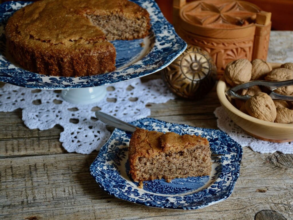 Torta di noci alla piemontese
